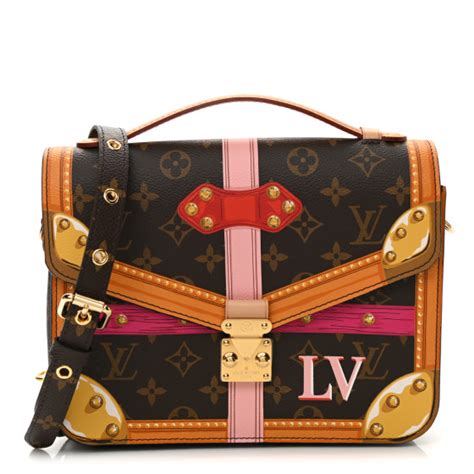 louis vuitton summer trunks 2018|2018 Monogram Summer Trunk Pochette Metis satchel.